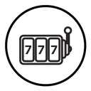 Slot machine icon