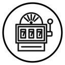 Slot machine icon
