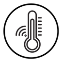 Smart temperature icon
