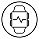 Smart watch icon