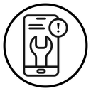 Smartphone Help and Support icon