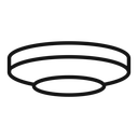 Smoke alarm icon