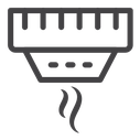 Smoke detector icon