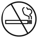 Smoking ban icon