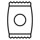 Snacks Black Outline icon