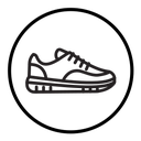 Sneaker shoe icon
