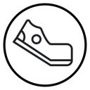 Sneaker shoe icon
