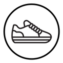 Sneaker shoe icon
