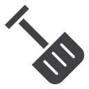 Snow shovel icon