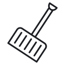 Snow shovel 4 icon