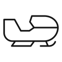 Snowmobile icon