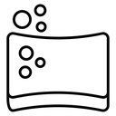 Soap cleaning icon