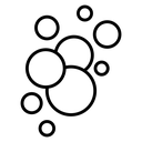Soap with bubbles icon
