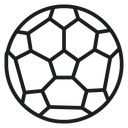 Soccer ball 2 icon