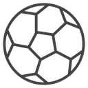 Soccer ball 3 icon