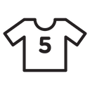 Soccer jersey icon