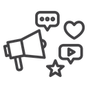 Social campaign icon