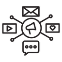 Social campaign icon