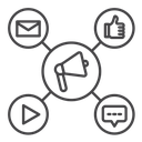 Social campaign icon