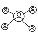 Social network icon