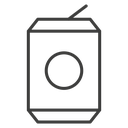 Soda can 2 icon