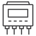 Solar charge controller 3 icon