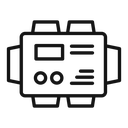 Solar charge controller icon