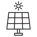 Solar energy icon