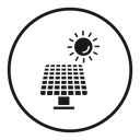 Solar panel 2 icon