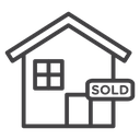 Sold house 3 icon