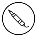 Soldering iron icon