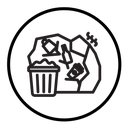 Solid waste icon