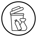 Solid waste icon