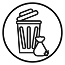 Solid waste icon