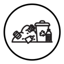 Solid waste icon