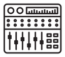 Sound mixer icon