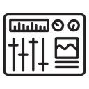 Sound mixer icon