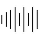 Sound Wave Vertical Bars icon