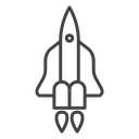 Space shuttle icon