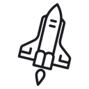Space shuttle 3 icon