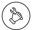 Spanner Gripping Hand icon