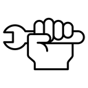 Spanner Hand Grip icon