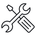 Spanner & screwdriver 2 icon