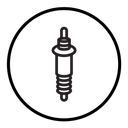Spark plug icon
