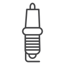 Spark plug icon