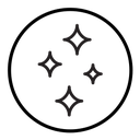Sparkles shine icon