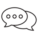 Speech bubble icon
