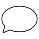 Speech bubble icon