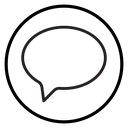 Speech bubble icon