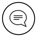 Speech bubble icon